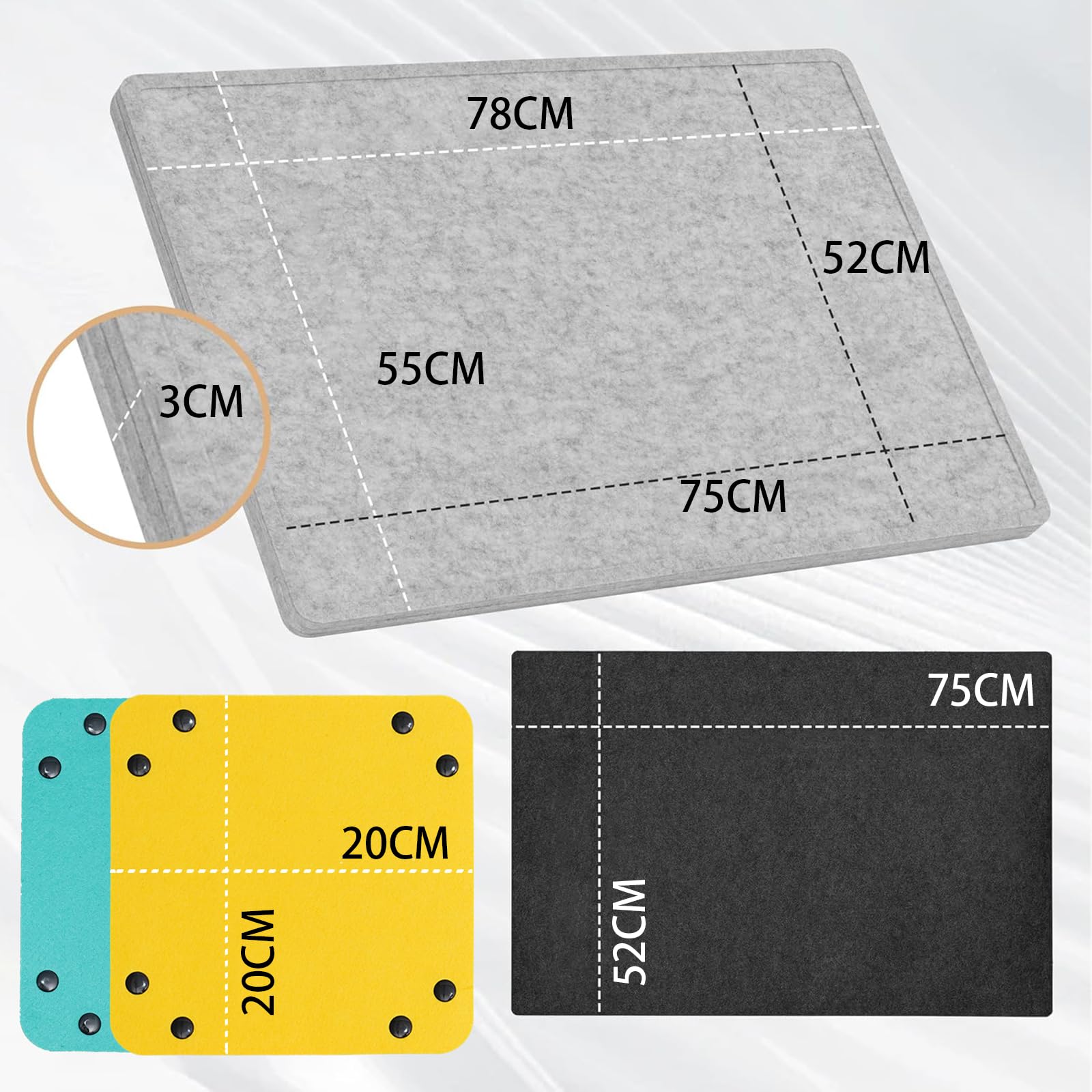 Mesa De Rompecabezas Plegable,Tablero De Rompecabezas De Fieltro Liviano,Mesa De Rompecabezas Inclinable,Superficie Antideslizante,Ahorrar Espacio,para El Hogar
