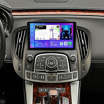ASURE Android 15 Car Stereo Radio Upgrade for Buick Lacrosse Allure 20102013 Gray, 9 HD Touchscreen, Wireless CarPlay & Android Auto,4+64G Navigation, DSP Audio, WiFi, SWC, Plug & Play Head Unit