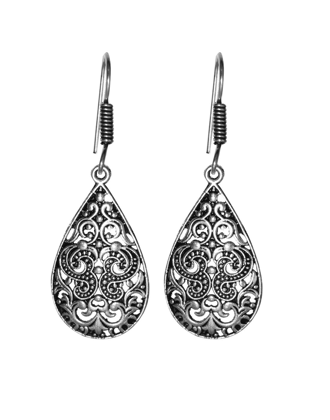See full amazon price history chart for Abhooshan Silver Alloy Tribal Boho Look Earrings in High Finish for Women and Girls Abhooshan Silver Alloy Tribal Boho Look Earrings in High Finish for Women and Girls (B073RJ24JL) Amazon Price History, Amazon Price Tracker