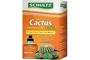 Schultz Cactus Plus 2-7-7 Liquid Plant Food Fortified With 11 Essential Nutrients