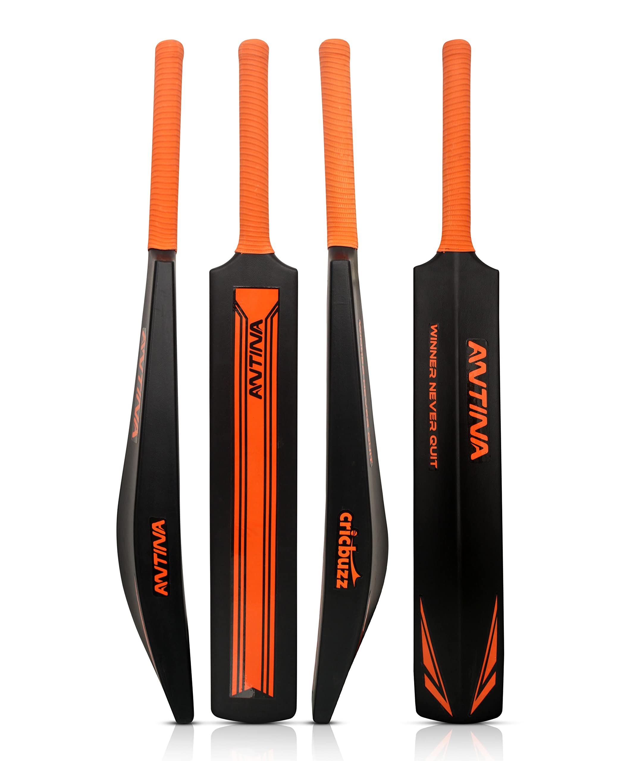 ANTINA Cricket Bat, Plastic Cricket Bat, Plastic Bat Full Size for Tennis and Rubber Balls, Cricket Bats for Men Women Ground Practice and Tournament (International Orange) (B0BCXDM3L5) Amazon Price History, Amazon Price Tracker