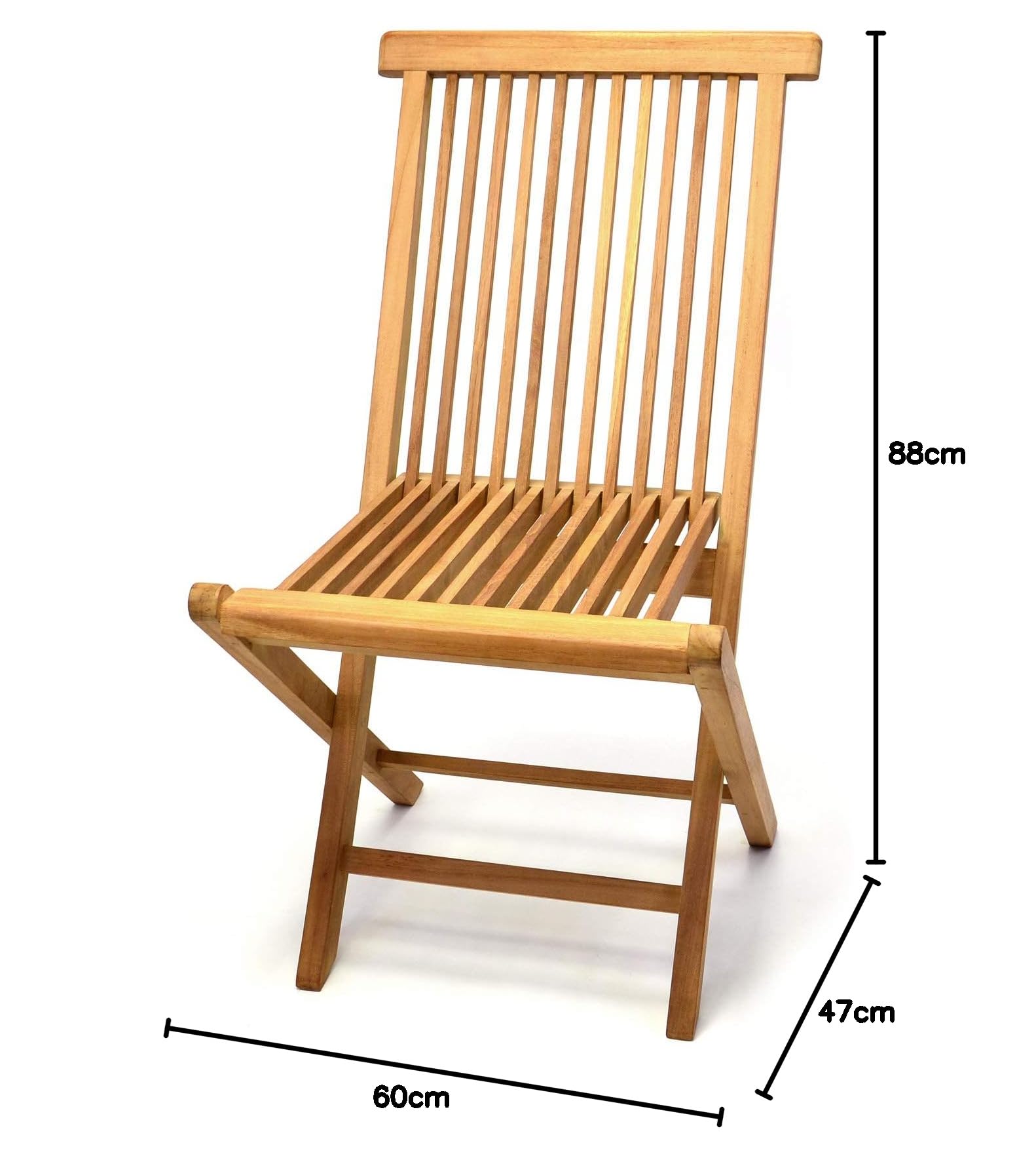 SEDIA TEAK PIEGHEVOLE