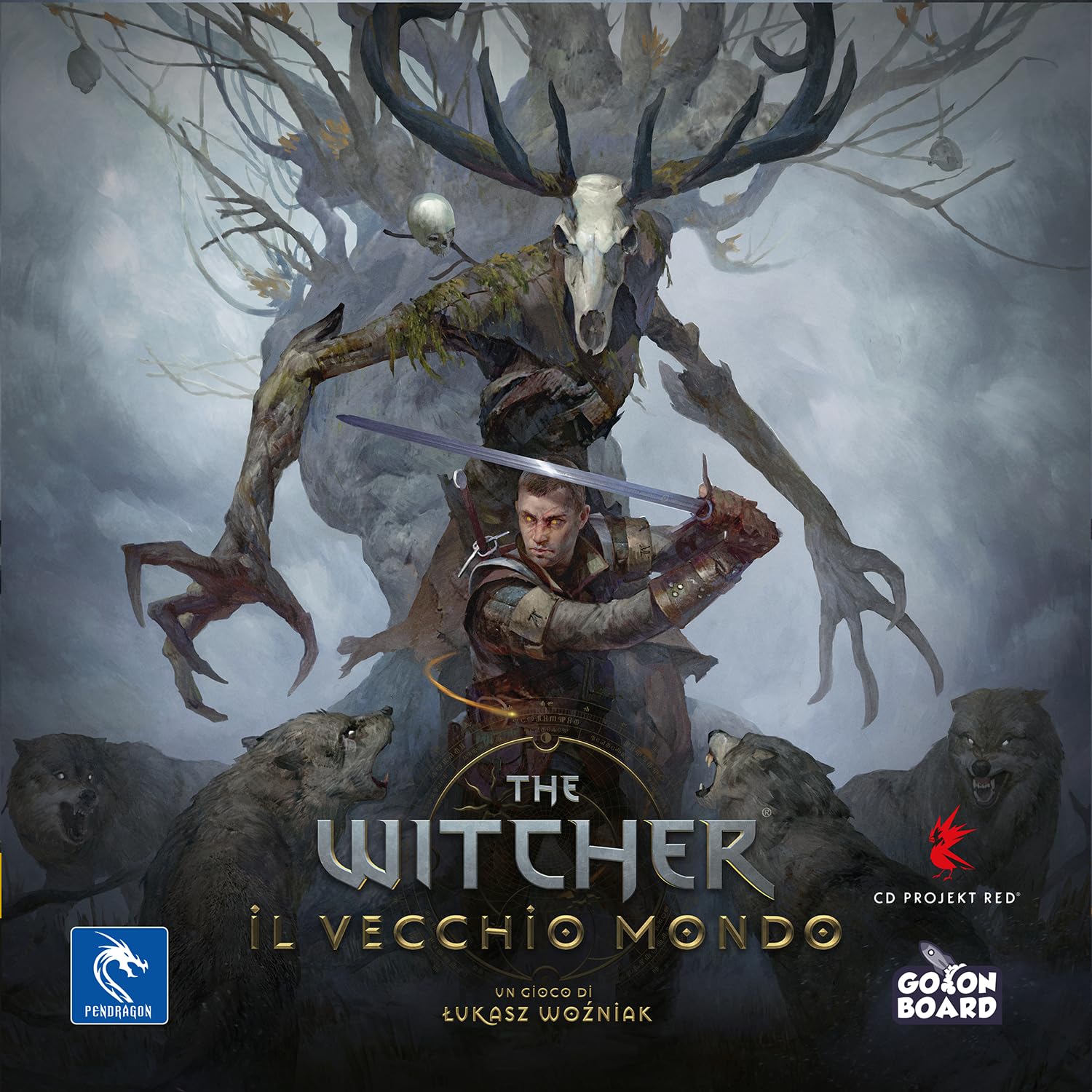 Pendragon - The Witcher - Il Vecchio Mondo | Edizione italiana |Gioco da tavolo | Età 14+ | 1-5 Giocatori