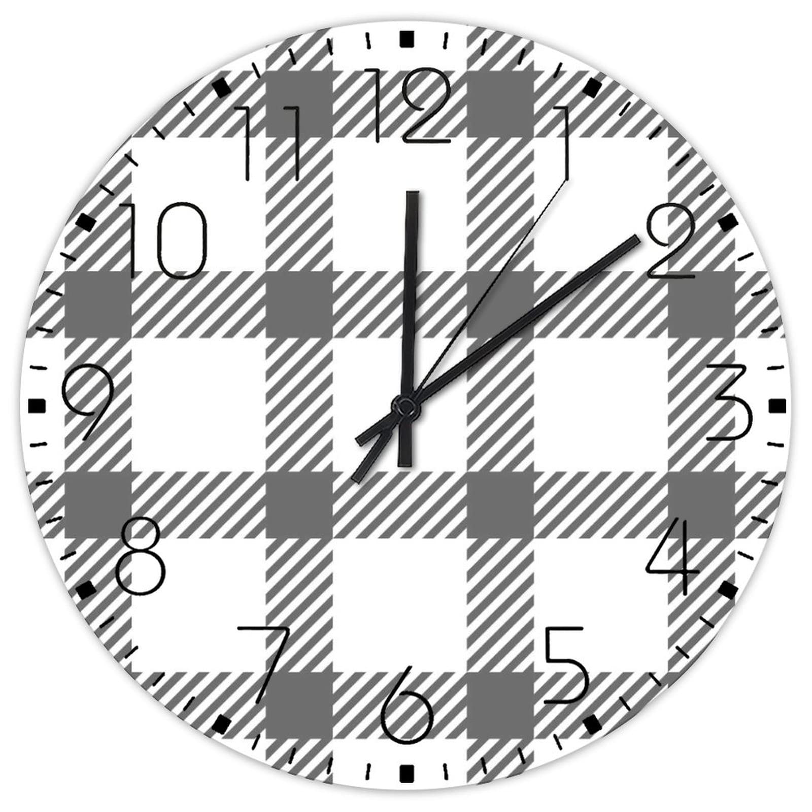 Horloge murale en bois pour supprimer le bruit du tic-tac dans la chambre