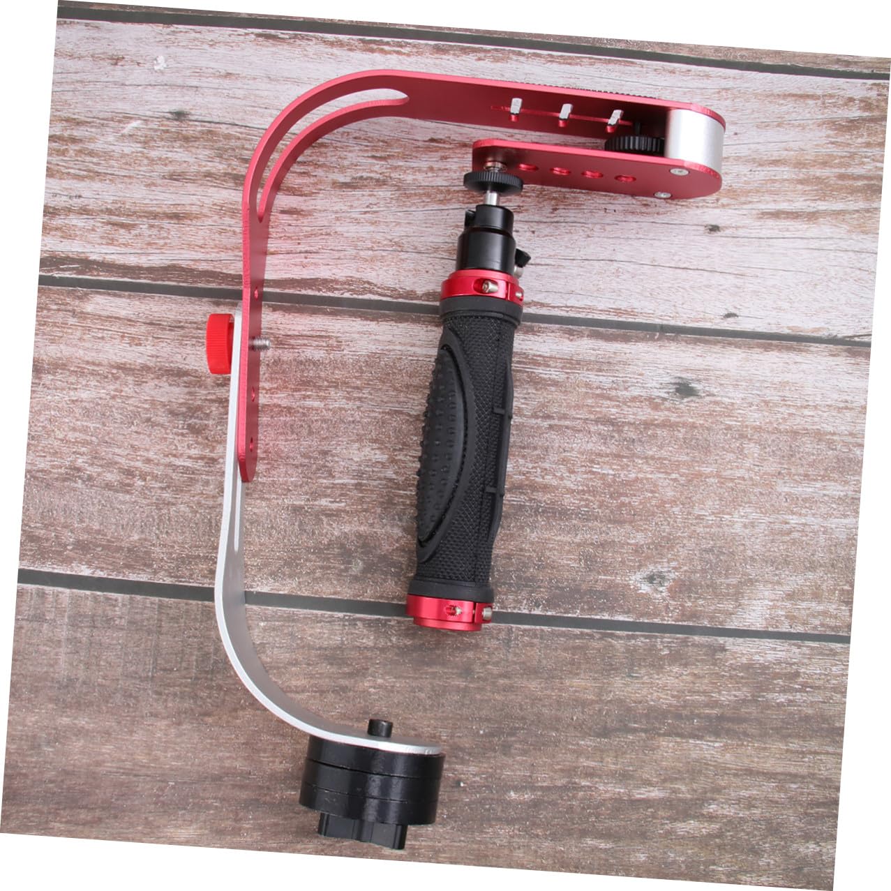BESPORTBLE Stabilizzatore Movimento Foto di Rosso Dslr per Fotocamera in e Lega Alluminio Fluido Stabilità Eccellente per Video in Viaggio