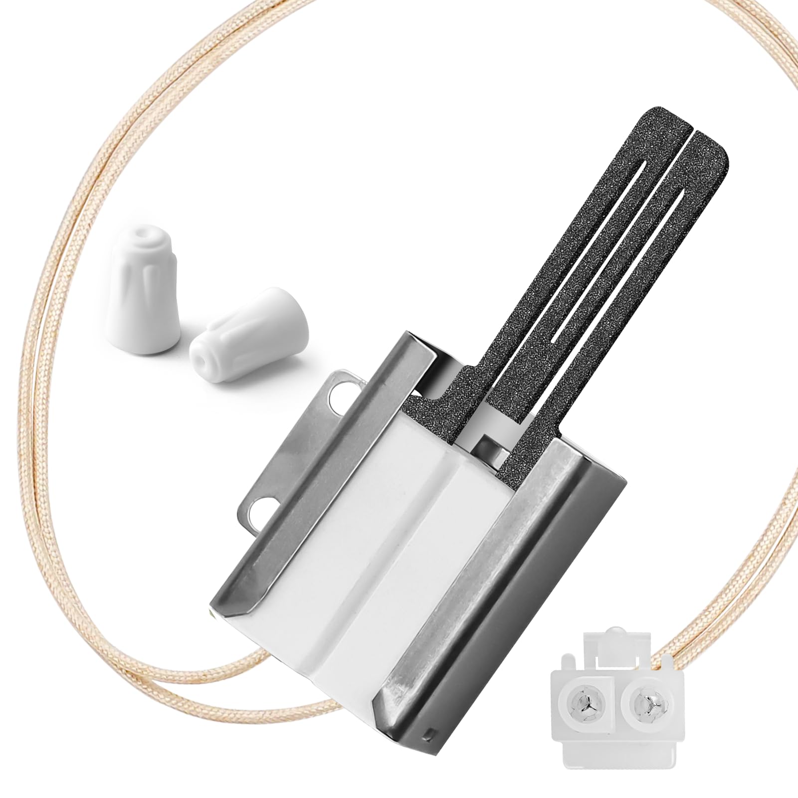 316489400 5304534663 Oven Igniter Gas Range 316489403 Compatible with Kenmore Frigidaire Crosley Replace 316428500 316428501 5304462661 7316489400 1197384 AP3963540 (Flat Style Ignitor) by Cenipar