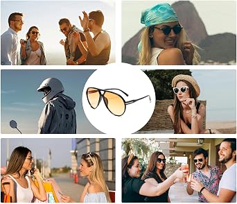 YAMEIZE Retro Pilot Sunglasses for Women Men Oversized 70s Pilot Vintage Sunglasses Double Bridge Retro Square Glasses UV400 Protection