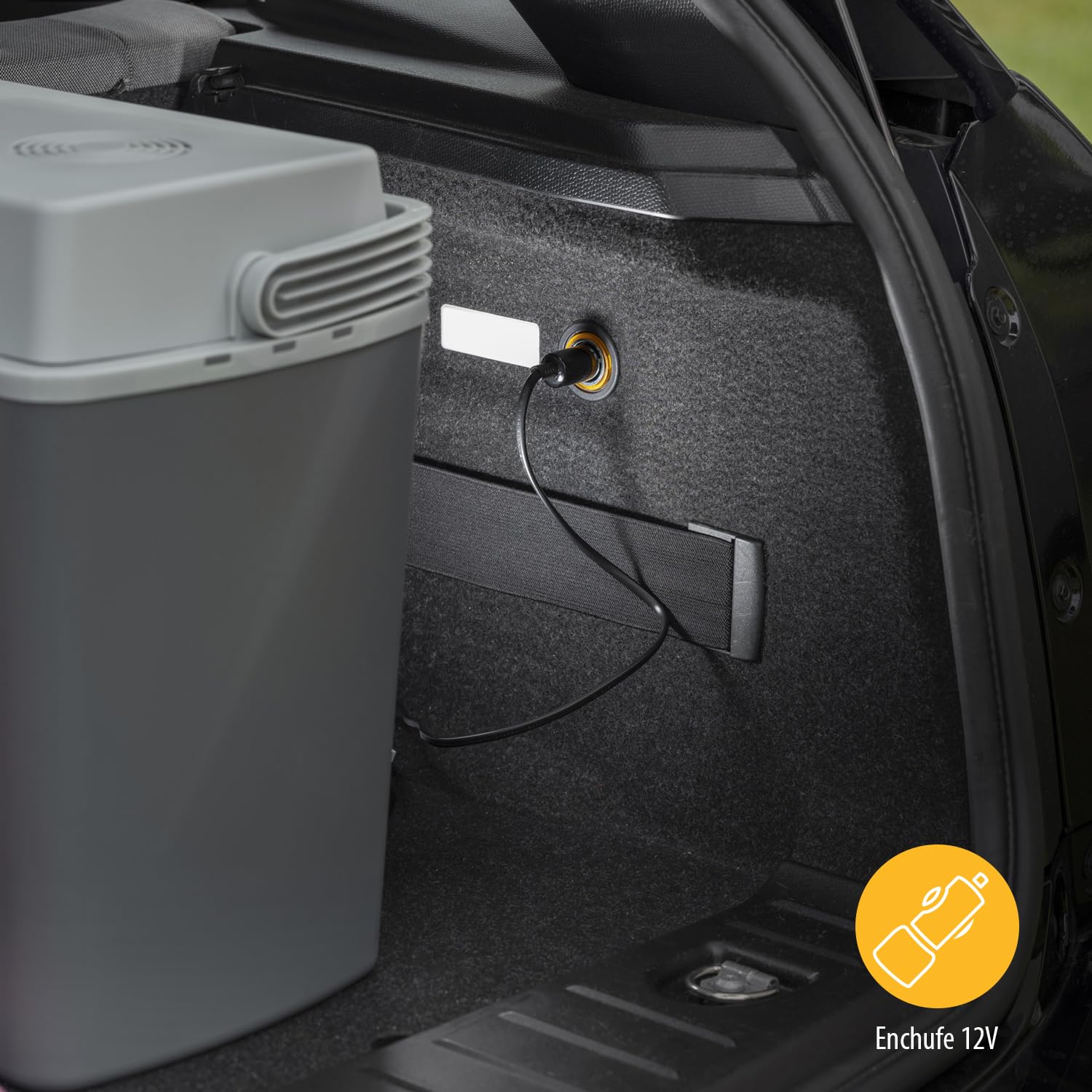 Tristar KB-7424 Nevera portátil, Volumen: 22 litros, Sistema de refrigeración termoeléctrico, 12V, Medidas Exterior: 25.3 x 40.3 x 40.1, Medidas Interior: 19 x 33 x 34, Gris