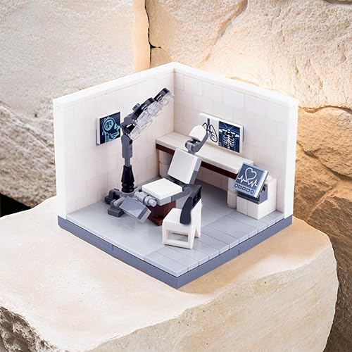Miniatura 4 de SOLEILHOME Kit de bloques de construcción para sala de emergencias, juegos de vitrinas, compatible con ladrillos de las principales marcas, juguete