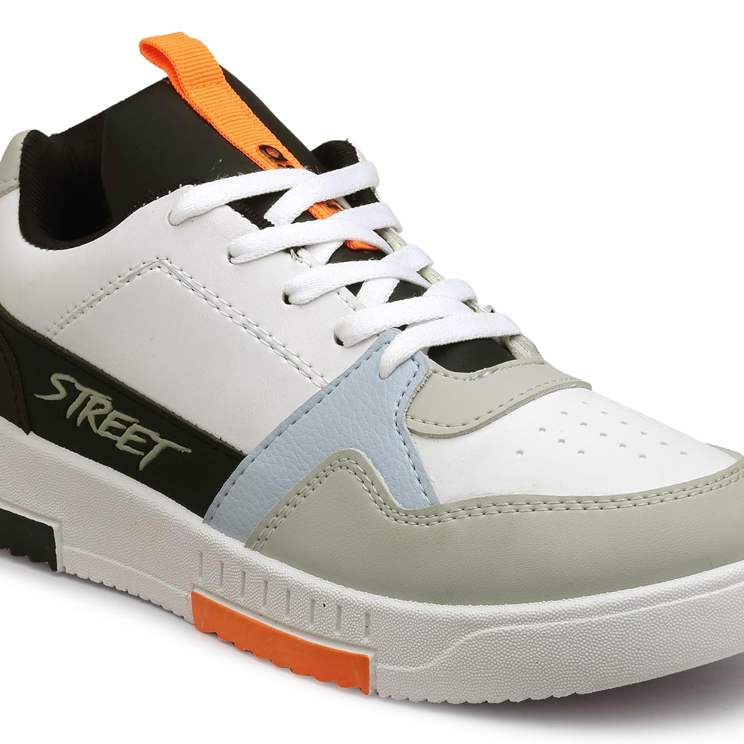 ASIAN Men's White Casual Sneaker Shoes with Synthetic Upper Lightweight Comfortable Mid Top Sneaker Shoes for Men's & Boy's Tarzan-05 4 711XjEOe8mL. SL1500