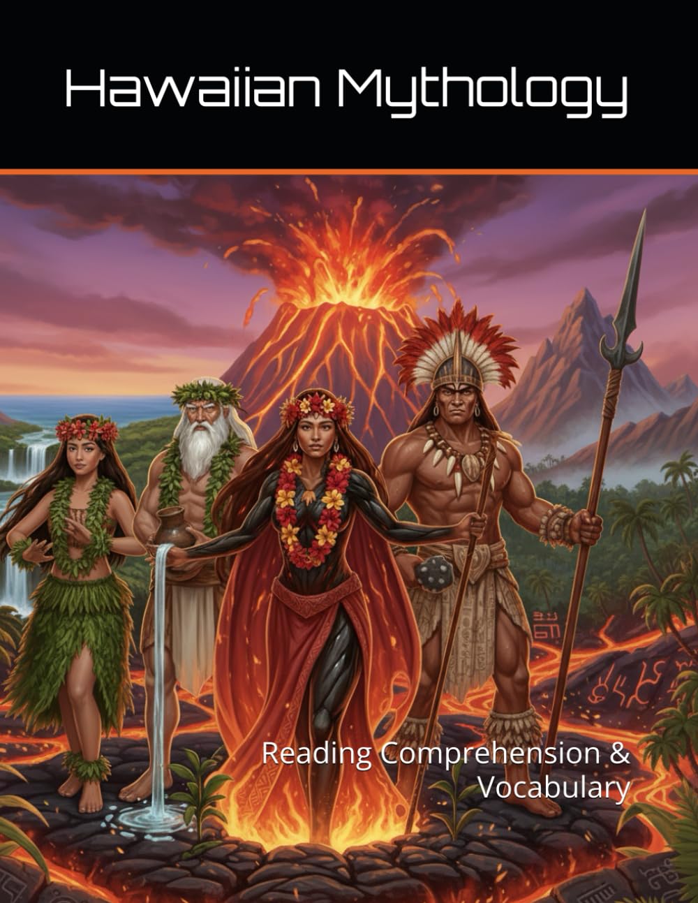 Hawaiian Mythology Workbook: Reading Comprehension & Vocabulary (Reading Comprehension & Vocabulary Workbook)