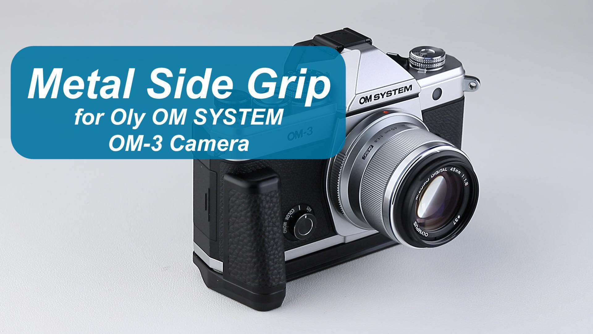 OLYMPUS オリンパス　M GRIP CORD OM SYSTEM T-8 Folding Grip for Olympus OM SYSTEM OM-1 - STC Optics