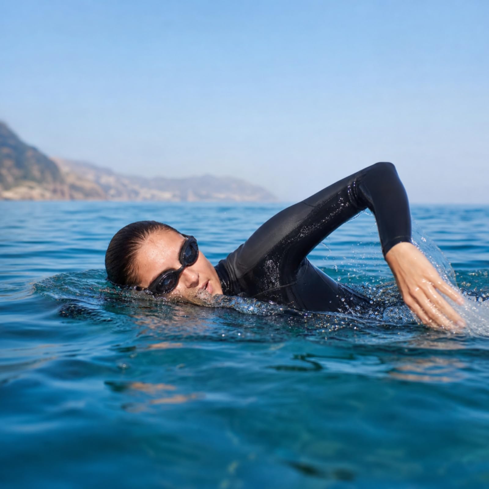 Top Neopreno Larga Ajustado Camisa Neopreno Larga Artículo Natación para Buceo, Esnórquel