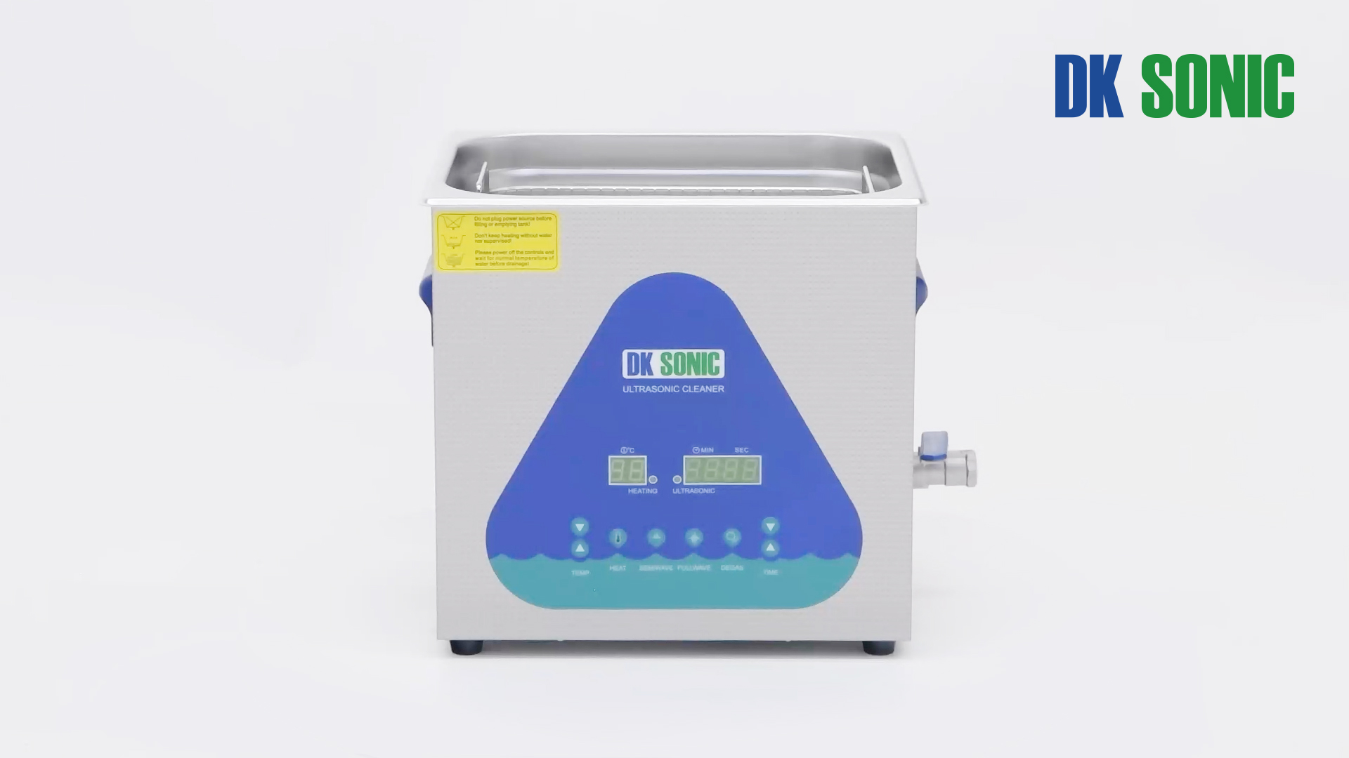 Image of DK SONIC Ultrasonic Cleaner 10L,240W Industrial Ultrasonic Parts Cleaner with Heater&Timer, Digital Control&Basket, Multiple Functions for Motorcycle Engines,Carburetors, Chains