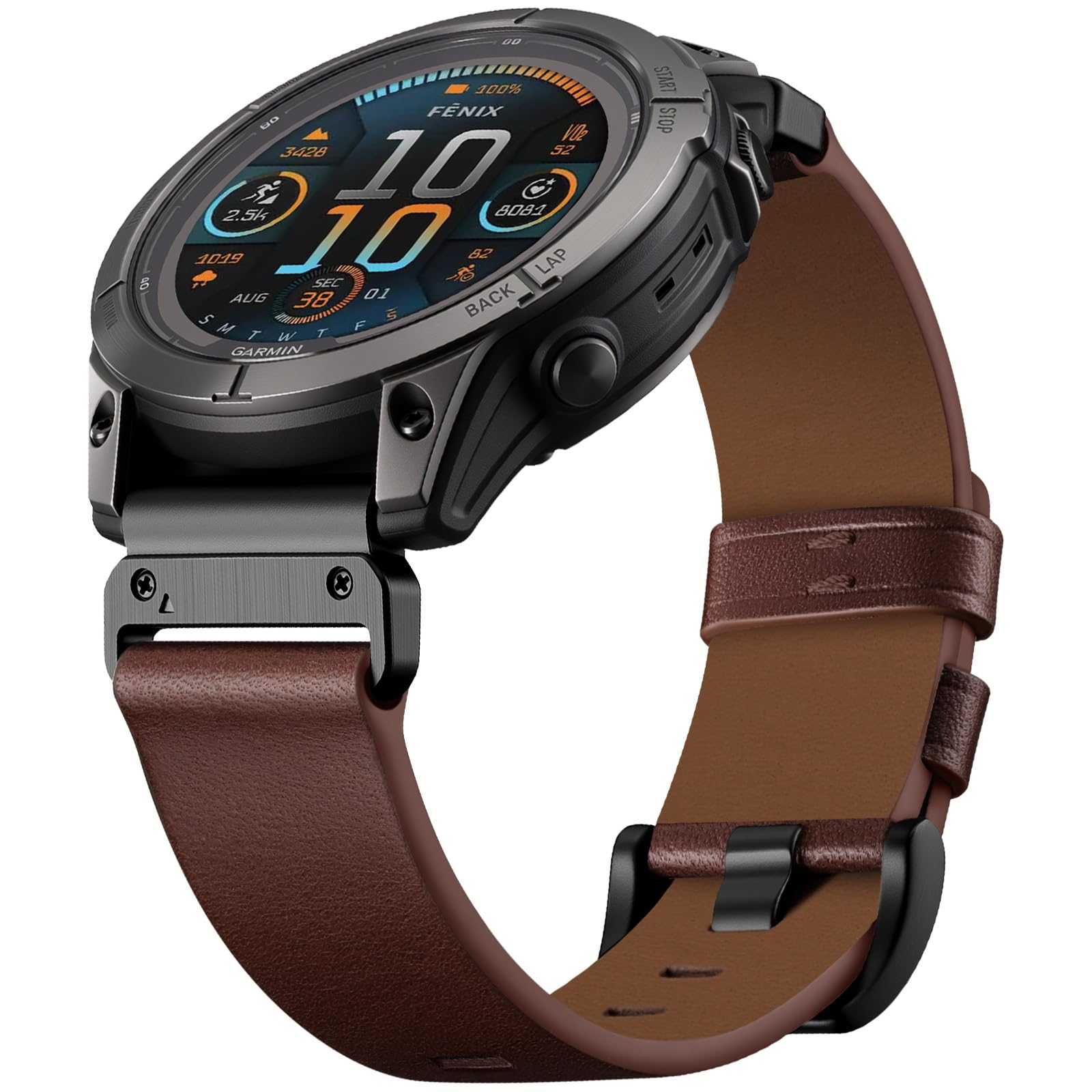 Bandletic Strap Compatible with Garmin Fenix 8 47mm/7 Pro/7/6 Pro/6/5 Plus — image 1