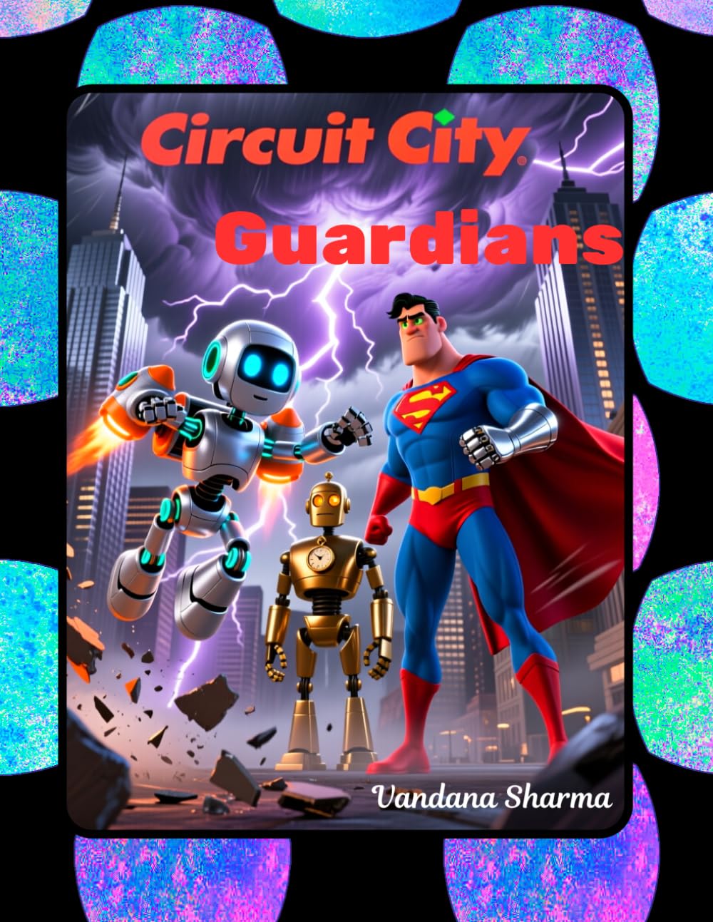 Circuit City Guardians: Robots and Heroes Unite (Superheroes Adventures)
