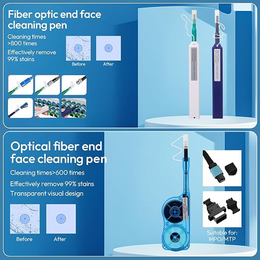 Kit de Herramientas para Terminación y Limpieza de Fibra Óptica miniatura 5