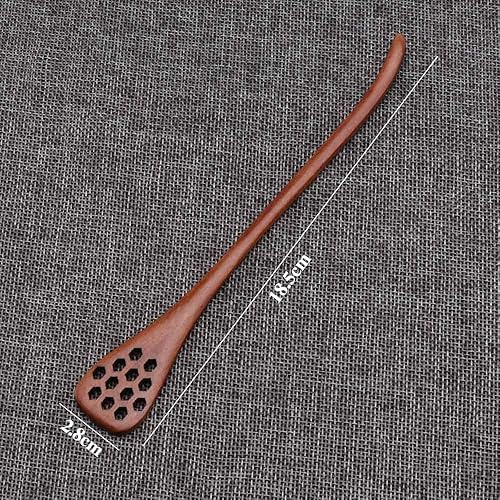Miniatura 2 de 14 cucharas de madera de miel, palitos de miel de madera, cuchara de café (4 unidadesjuego)