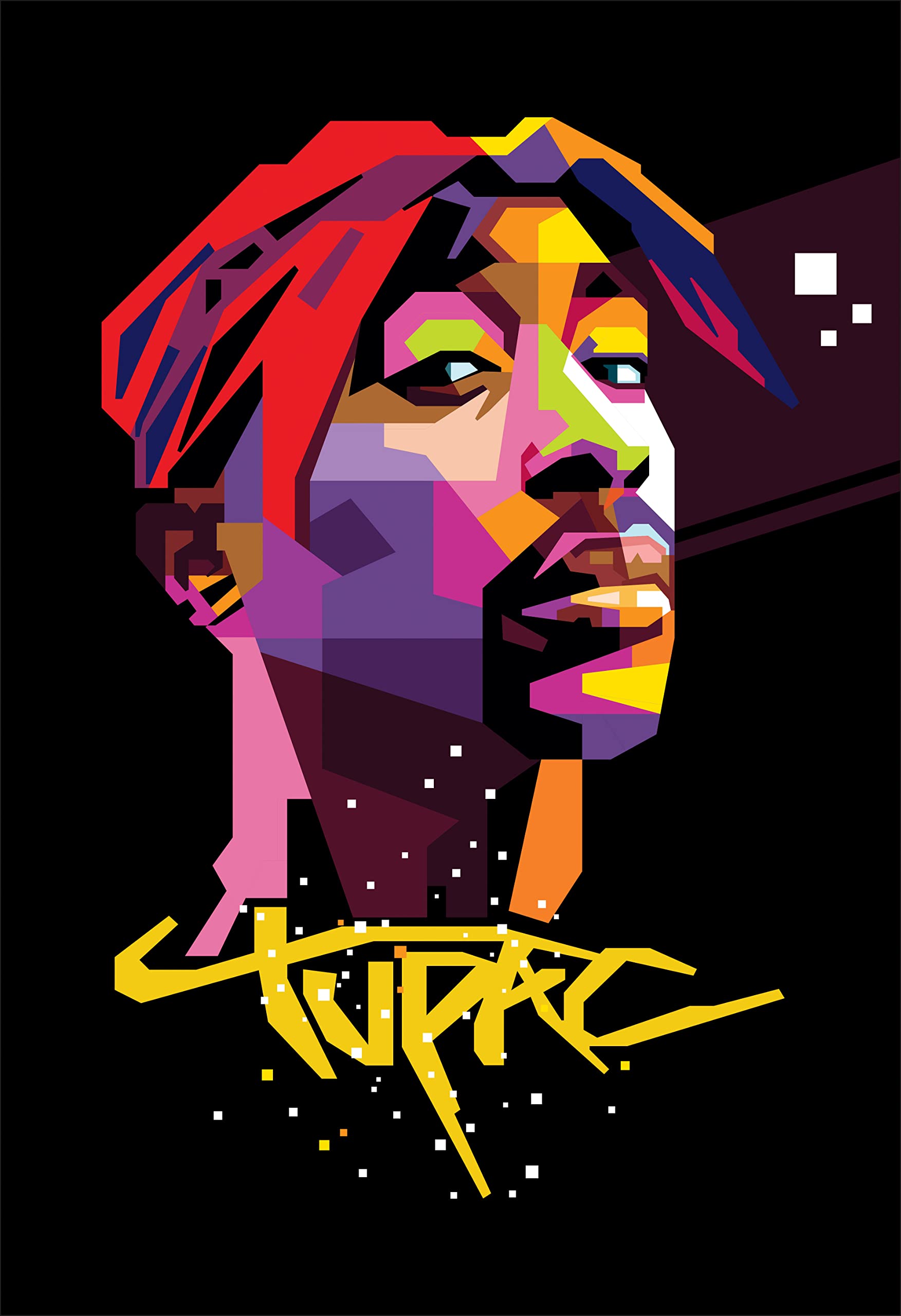 Tupac Poster (Size :- 13 X 19 inch)