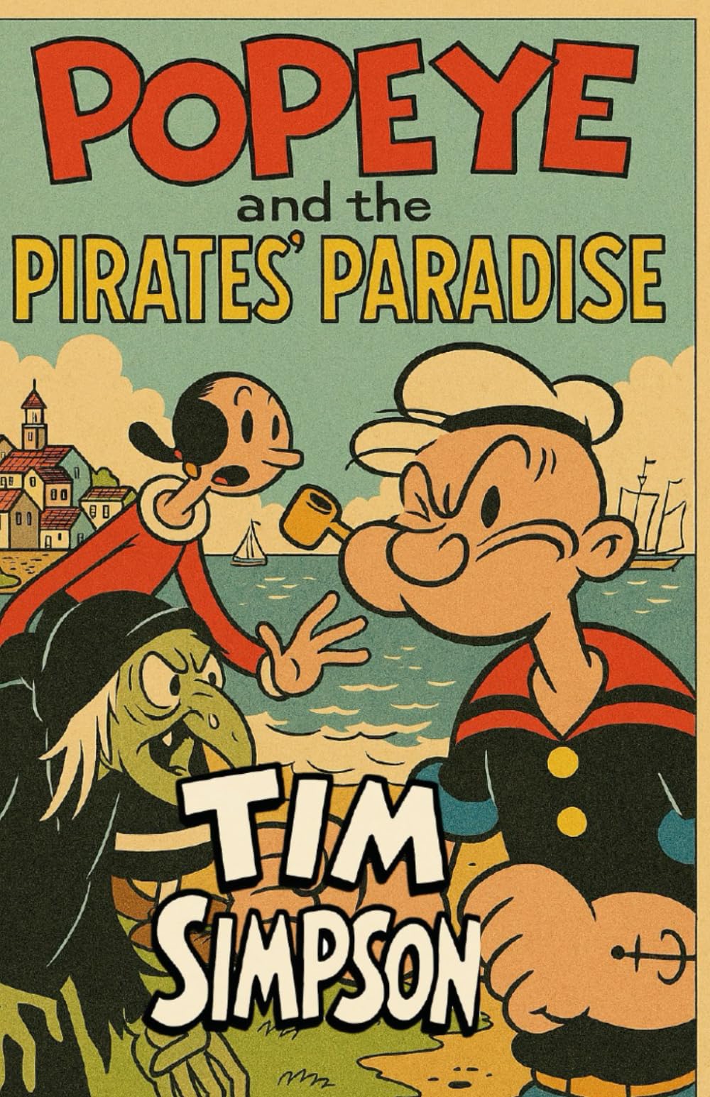 POPEYE AND THE PIRATES' PARADISE (The adventures of Popeye)