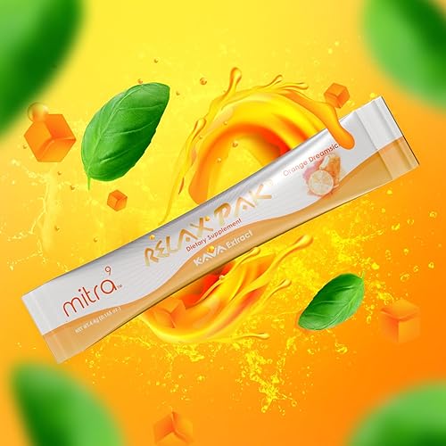 Miniatura 2 de MITRA-9 Kava Powder RelaxPak - Paquetes de polvo de extracto de Kandy Kava  Potenciador del estado de ánimo  A base de plantas  Promueve la calma y