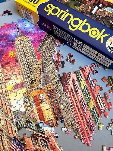 Springbok's 1000 Piece Jigsaw Puzzle NYC Street - Made in USA - Thumbnail 2