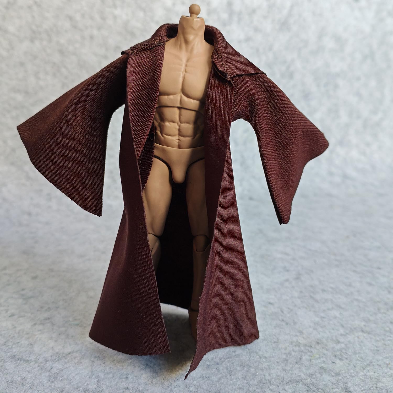 Amazon.com: SSbeauty M 1:12 Scale Fabric Cape Robe Coat with Hat