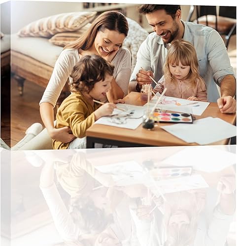 YK artwood Lienzo Personalizado Subir Imágenes 30x20 Pulgadas - Impresiones de Lienzo Personalizadas con Tus Fotos - Imágenes de Lienzo