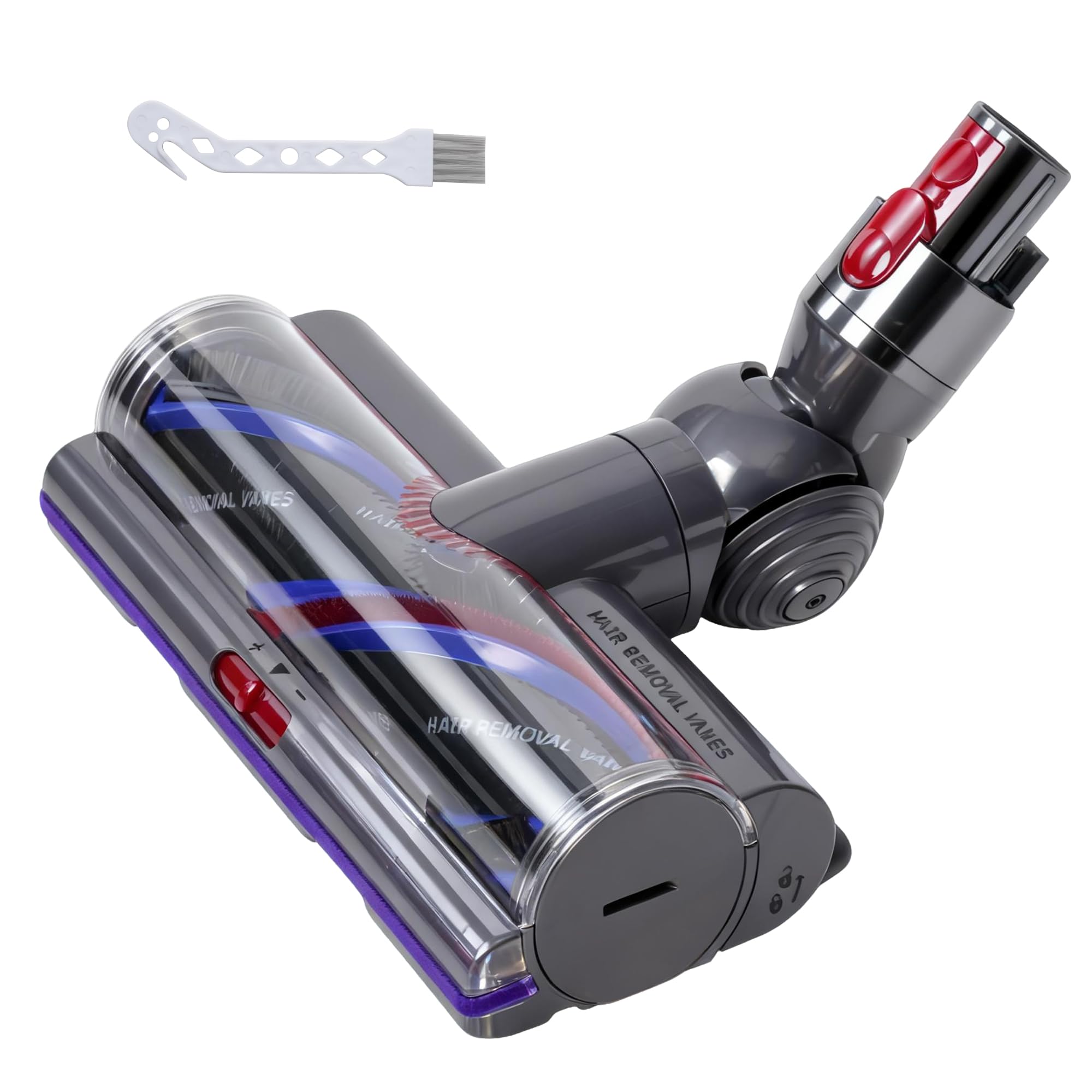 Repuesto cabezal Dyson V8 V10 V11 V15 cepillo de alto par actualizado para solucionar bloqueos de pelo
