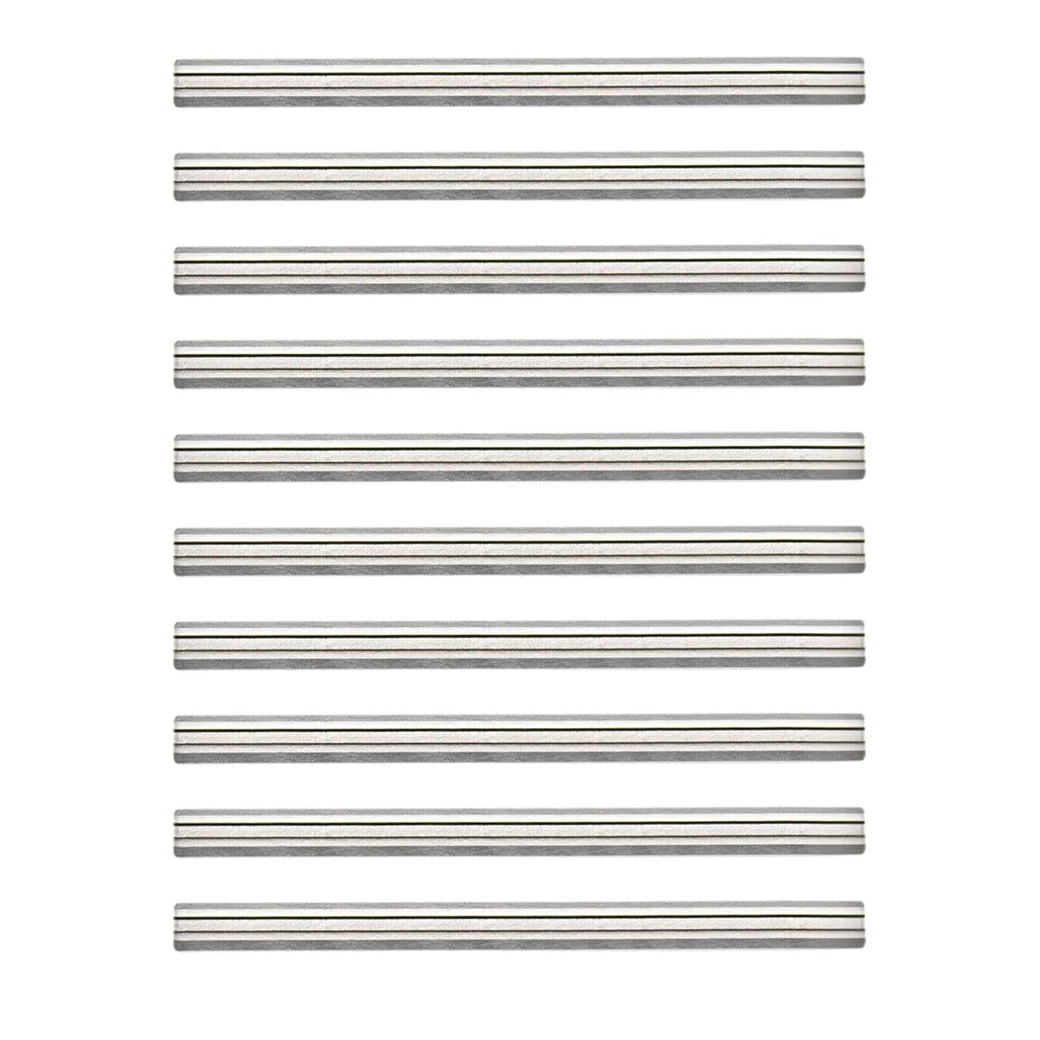 3-1/4 Inch Planer Blades, 82mm Tungsten Carbide Portable Planer Knife Blades for Makita 1900B D-46246 MI900 DeWalt DW677 DW678K DW680 Wen 6530, Compatible with Most 3-1/4 Hand Portable Planers 10 Pack