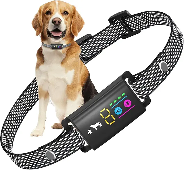 Collare Antiabbaio LOSLAI - Suono e Vibrazione, Ricaricabile, Impermeabile IP67