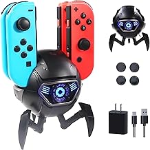 Joycon Charger Stand Charging Dock Compatible with Nintendo Switch Switch OLED for Joycon Controller Charger Dock with Charging Cable LED Indicator