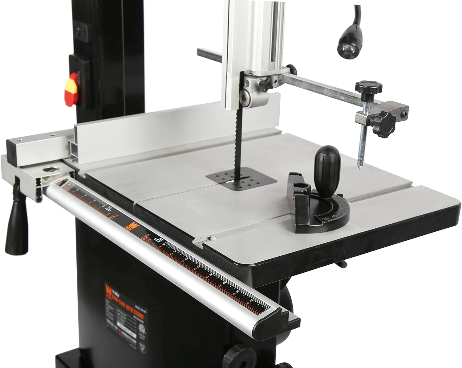 WEN Band Saw BA1487 with Stand, Two-Speed, Black, 14-Inch