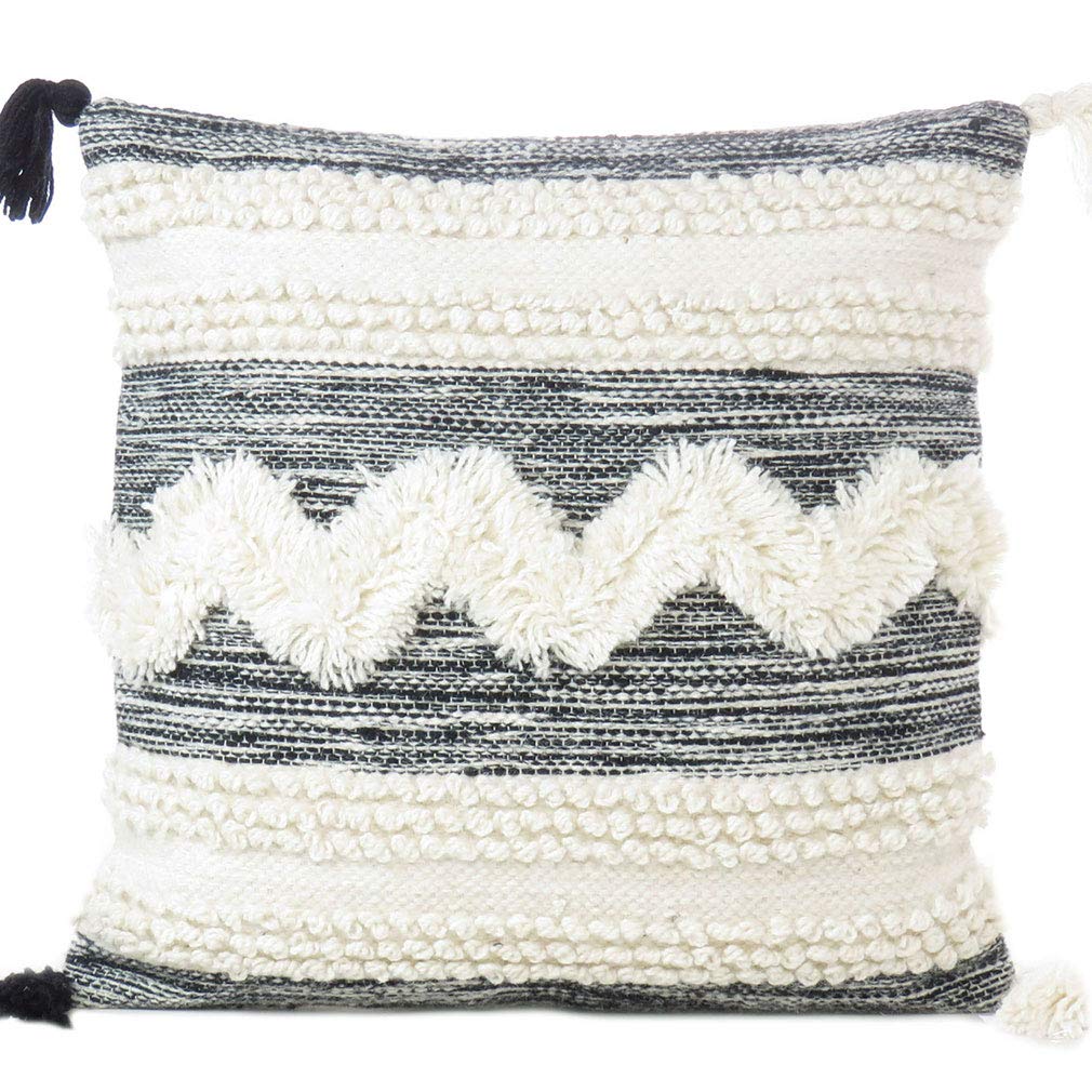 textured white pillow
