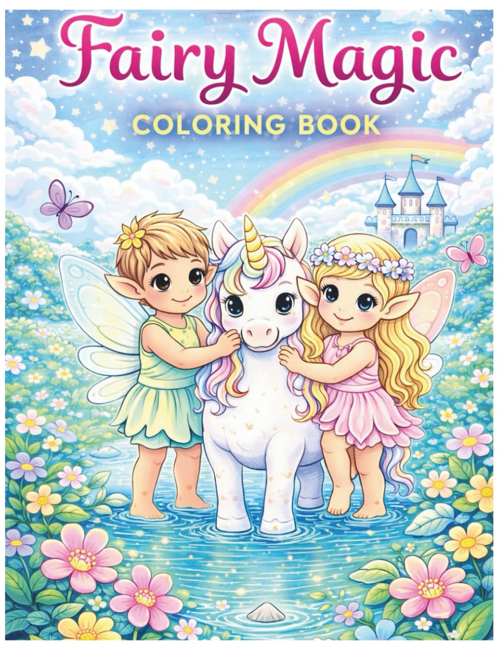 Fairy Magic Coloring Book