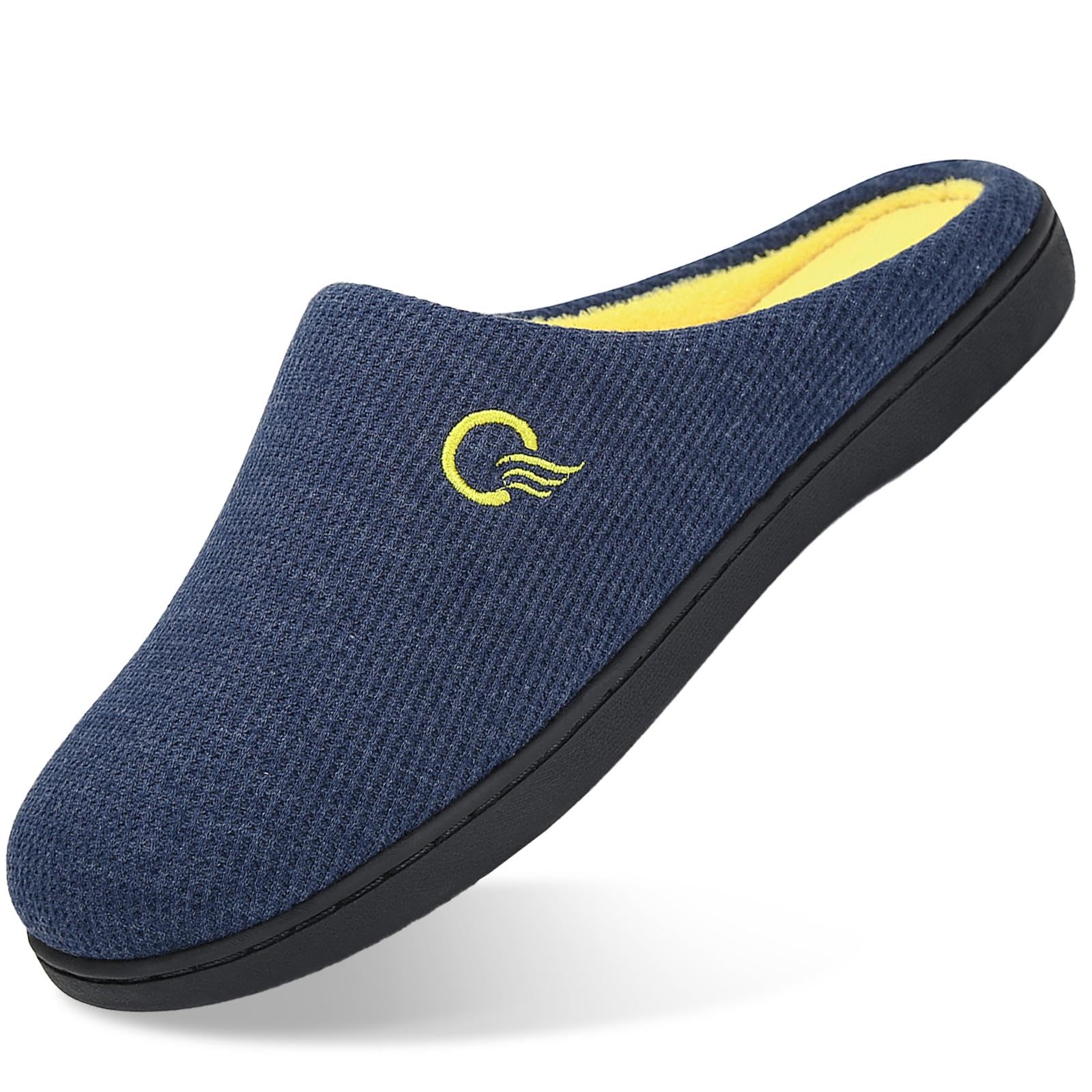 Mishansha Unisex Pantofole Donna Uomo Memory Foam Caldo Comode Antiscivolo Inverno Home Scarpe,36-47