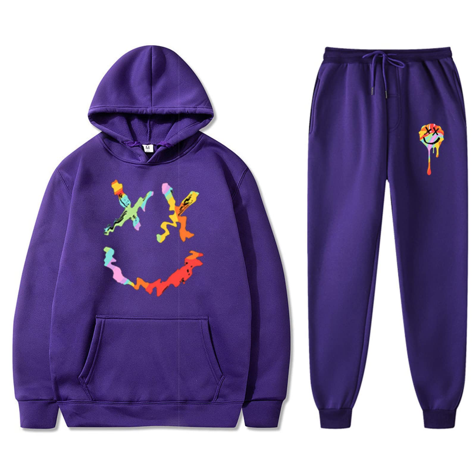 Sweat-shirt à capuche en molleton décontracté pour vos week-ends - 3