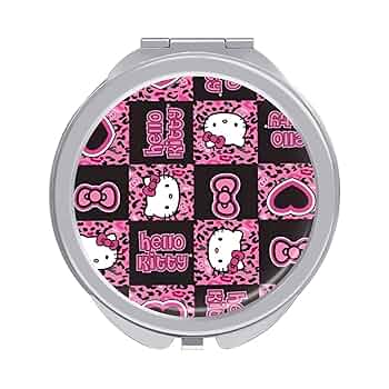 新品　セフォラ　キティ ヒョウ柄 手鏡　ミラー　ブラシ　セット 新品 セフォラ キティ ヒョウ柄 手鏡 ミラー ブラシ セット