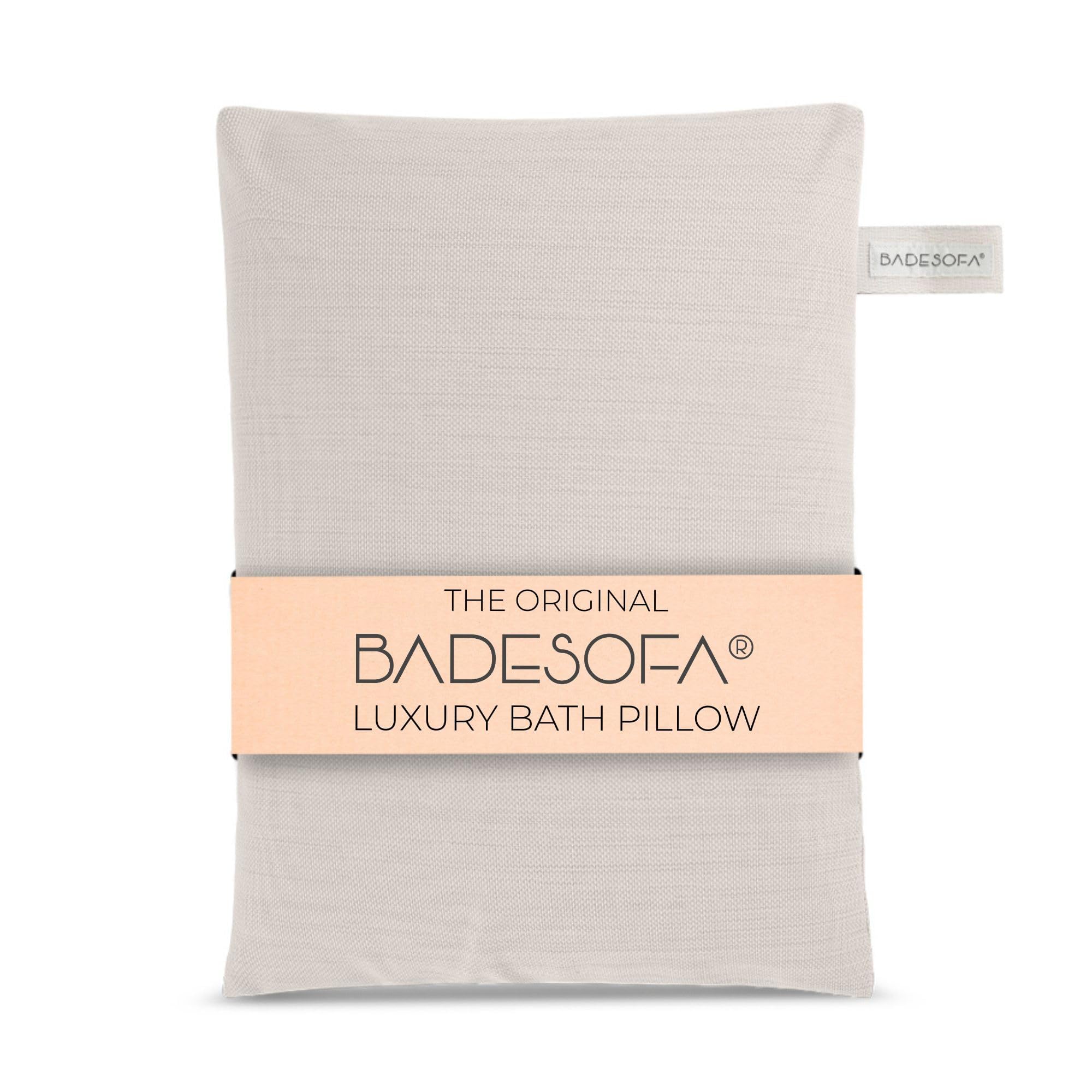 BADESOFA® Luxury Bathtub Seat Cushion in Ivory Pearl