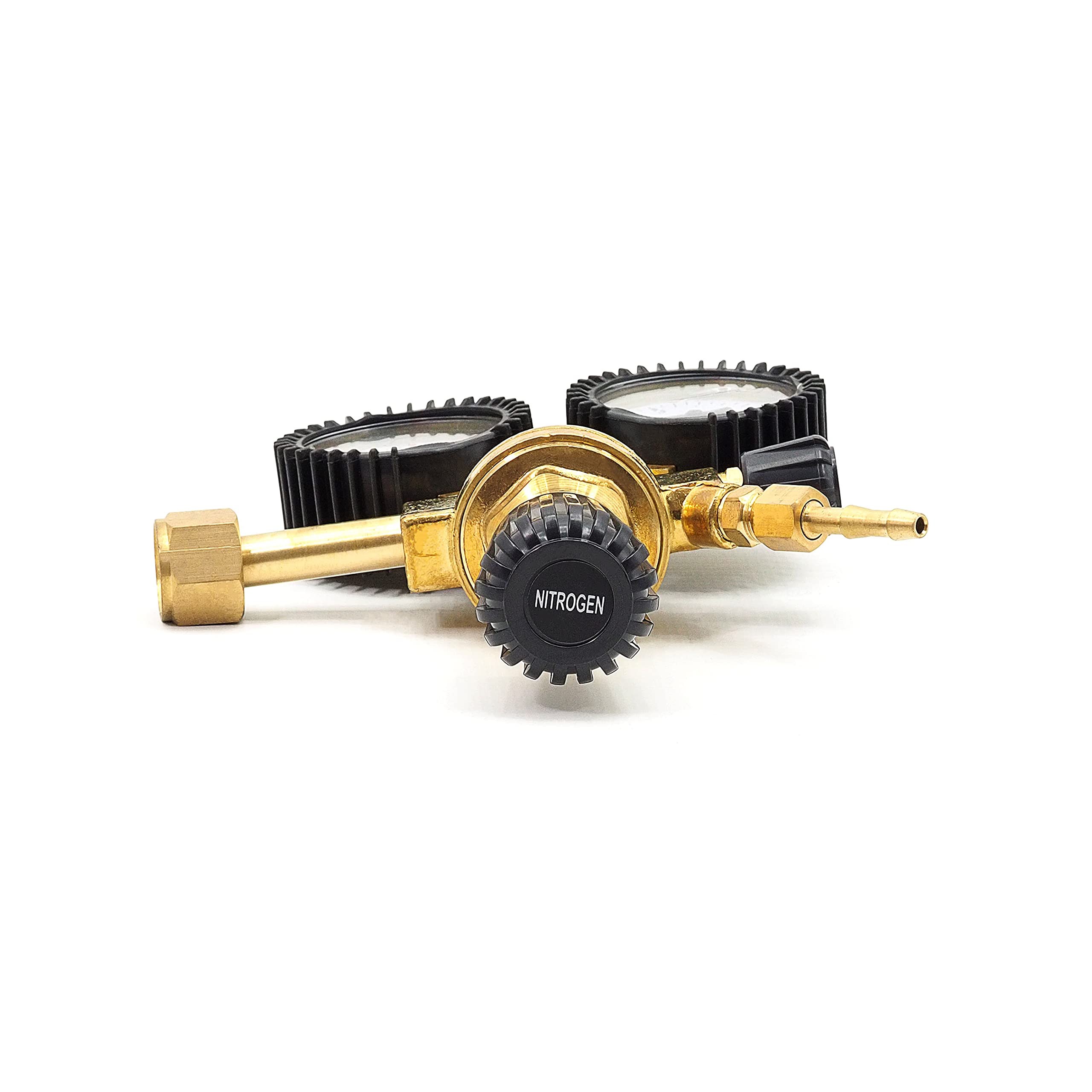 Régulateur De Pression D'azote 16 MPa - Raccord 1/4", Tuyau 6,3 Mm - Pour Climatisation, Test D'étanchéité, Gonflage Pneus - 12