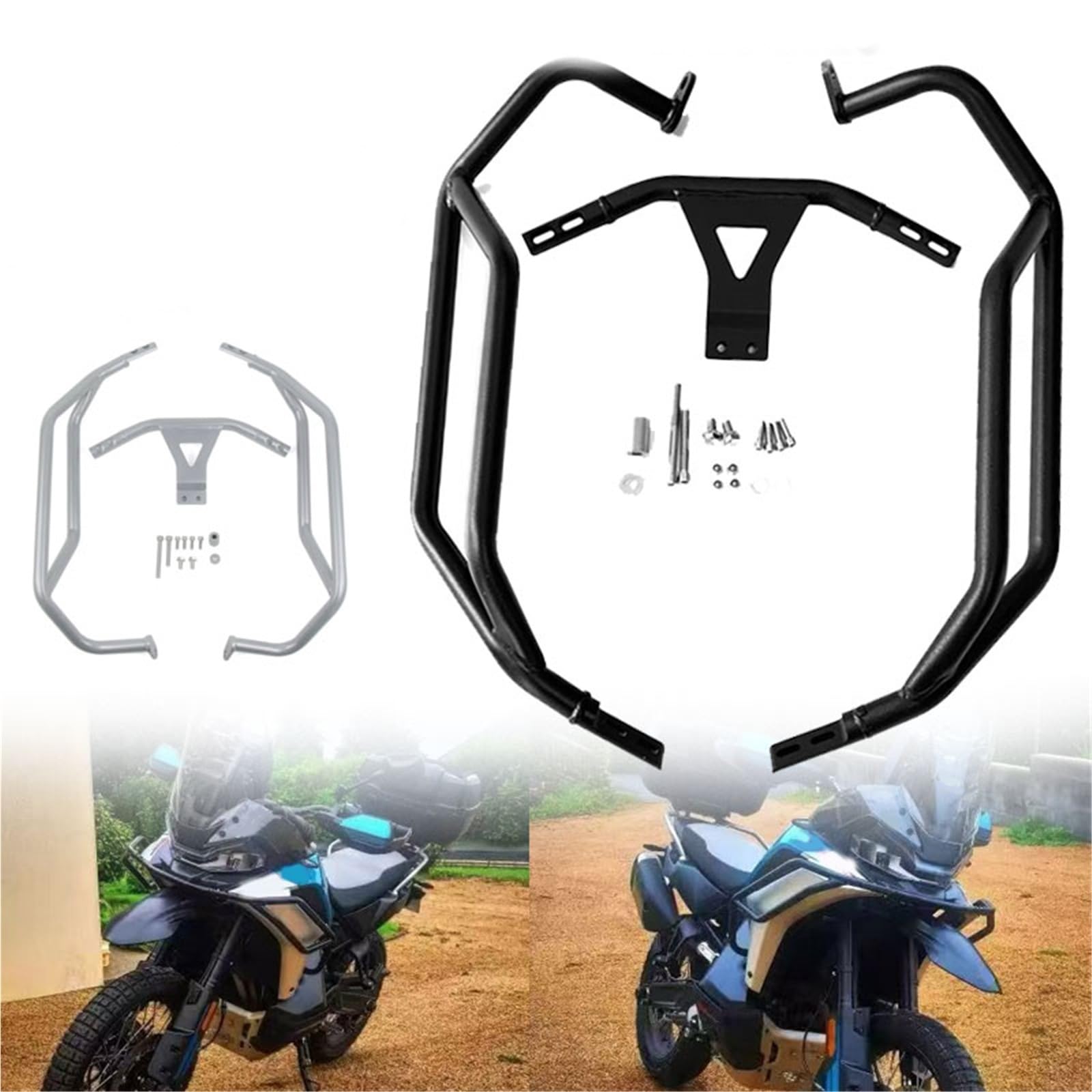 Motocicletas para Cfmoto 1000MT-X 1000MTX 1000 MTX 2025 2026: Protector De Motor Carretera, Parachoques, Carenado Marco