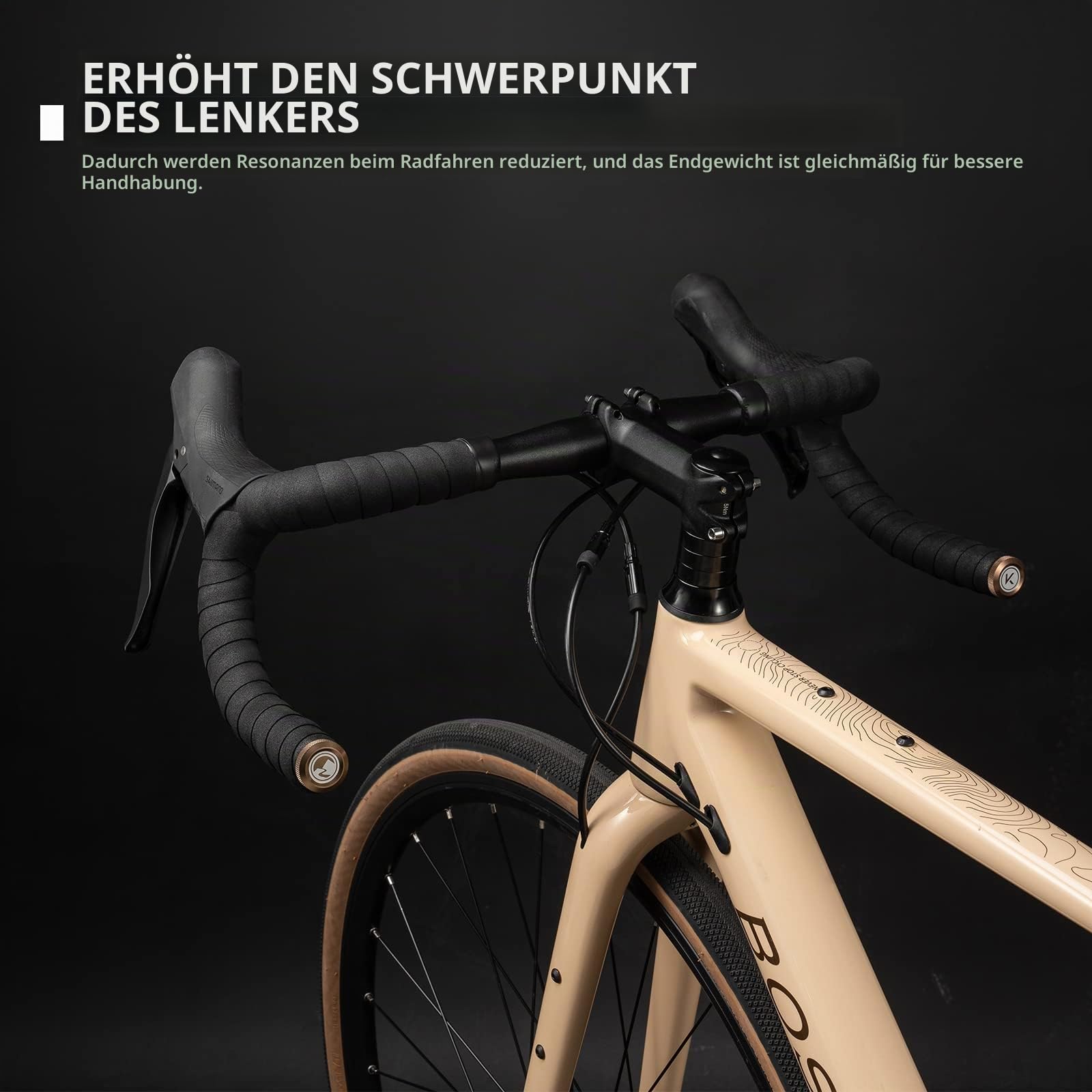 ROCKBROS Road to Sky Fahrrad Lenkerstopfen 2 Stück