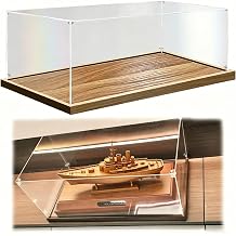 Stackable Transparent Acrylic Display Box, Waterproof & Dustproof Organizer for Storage, Showcase for Statues, Crafts, Souvenirs40cm/16,15x15cm/6x6
