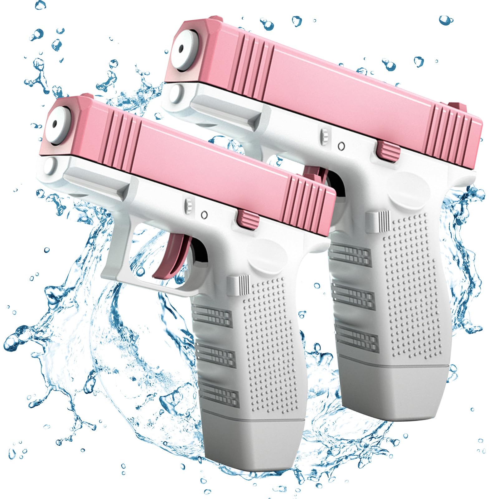 Pistola de Agua,2 Piezas Mini Pistolas de Agua,Water Pistol,Juguete Plástico de Pistolas de Agua,Pistolas de Agua para Niños,Piscina Al Aire Libre Lucha de Agua Juguetes de Playa(A)