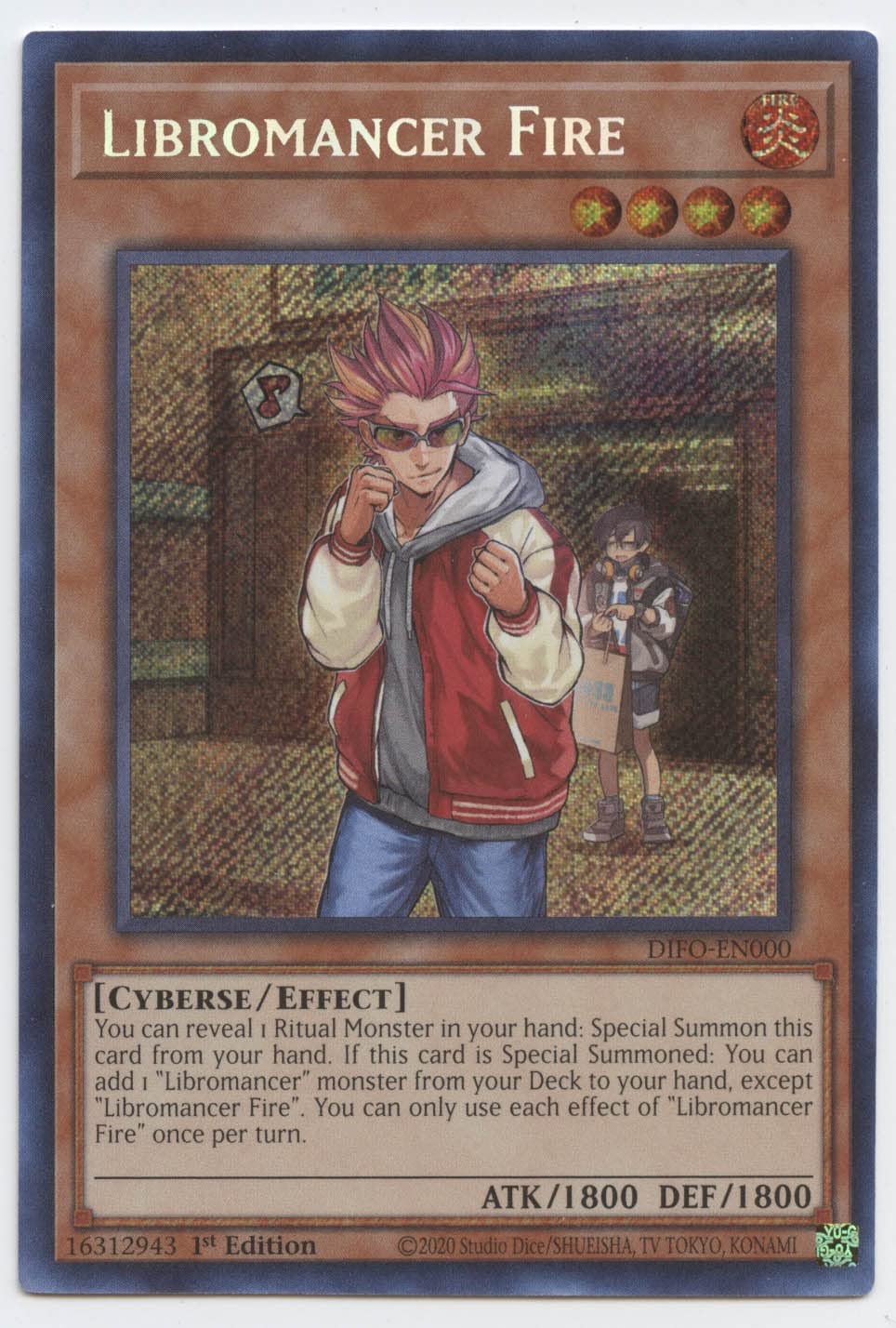 Amazon.com: Libromancer Fire - DIFO-EN000 - Secret Rare