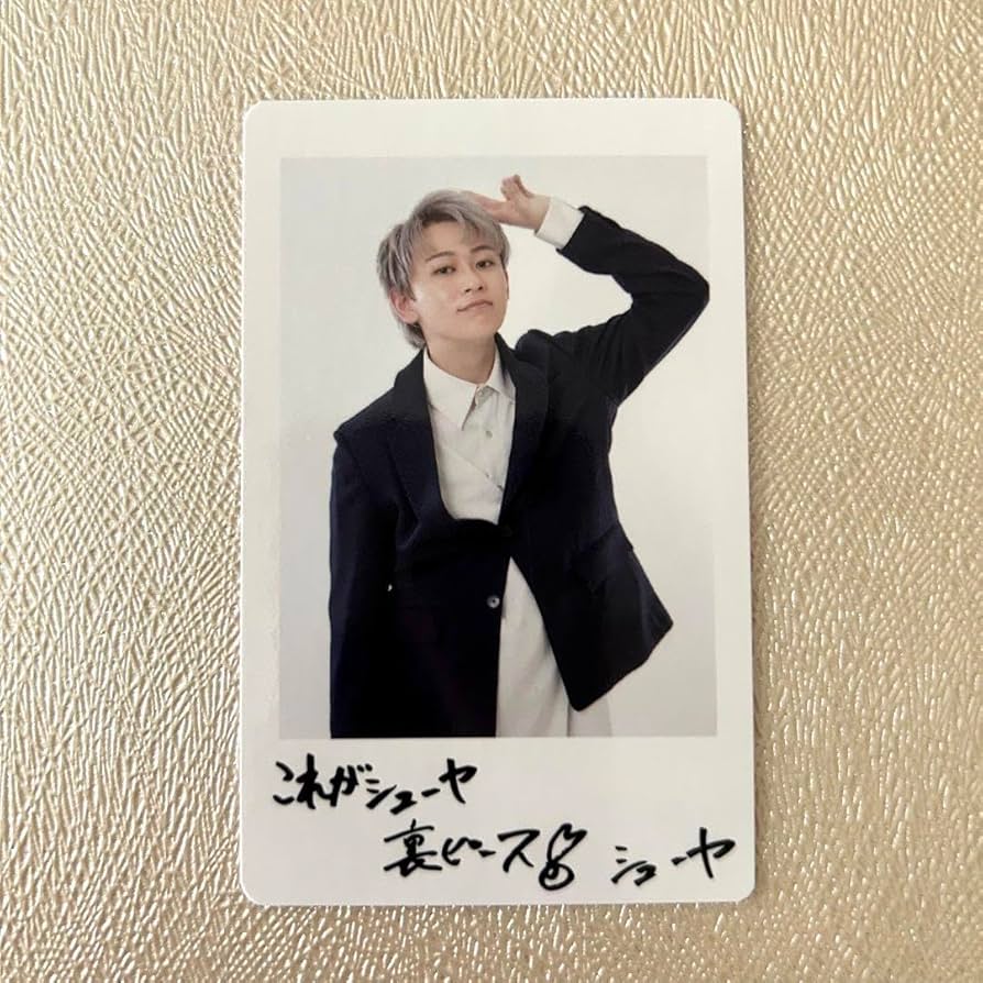 超特急 シューヤ 生誕 サイン 超特急 シューヤ サイン 生誕 FC会員限定】 シューヤ30th Birth