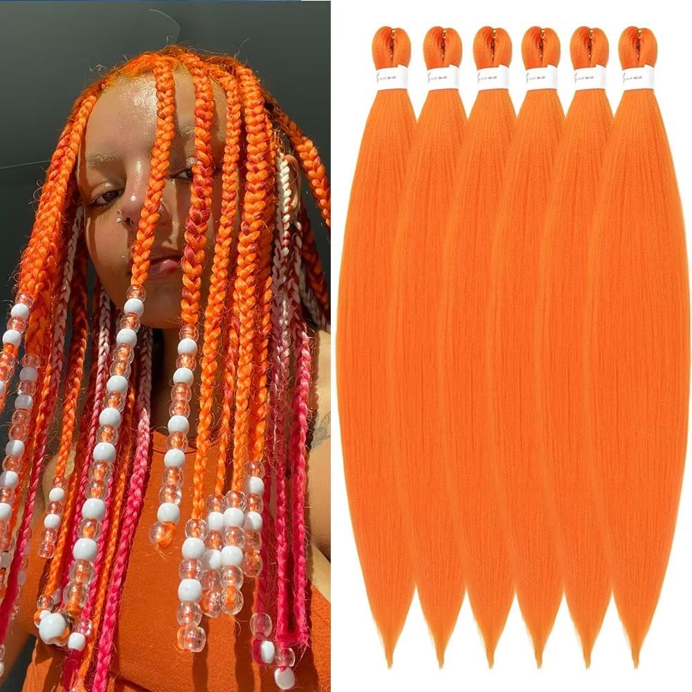 YDDM Capelli Per Treccine Africane Rosa Extension Treccine Texture Yaki Easy Install per Principianti 20 Pollici 3 Pezzi Capelli Leggeri e Naturali per Box Braids, Twist e Crochet — view 67