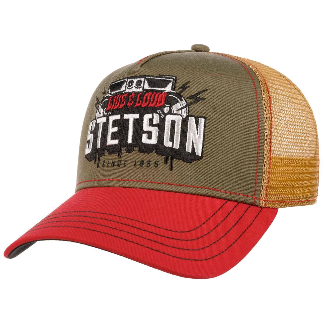 Stetson Festival Gorra Trucker Estilo Urbano Hombre Todo el ano
