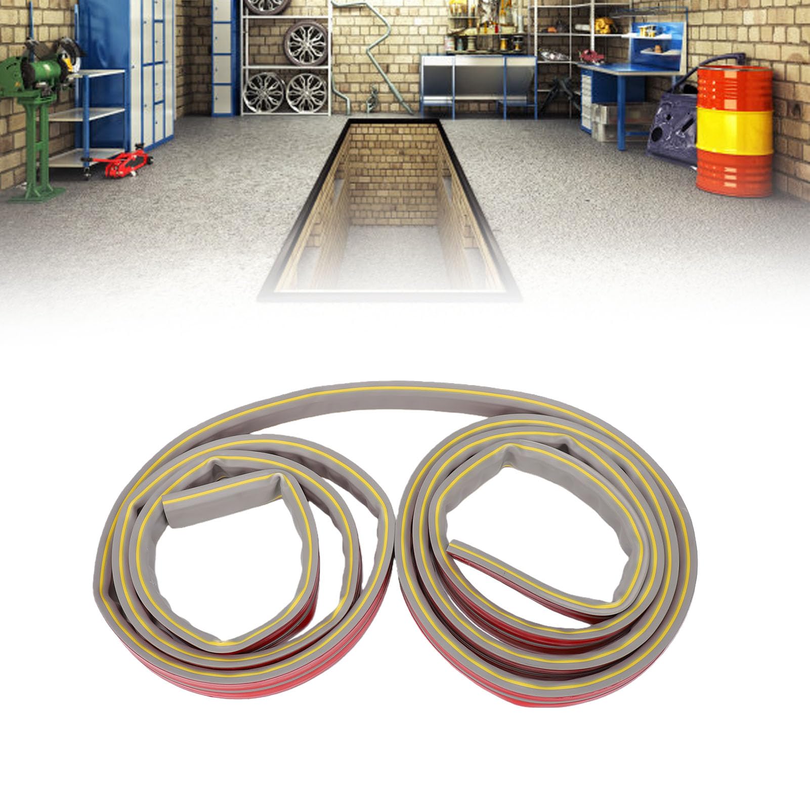 YWBL-WH Bodenschutzleiste für Kabel, 6 Meter mit Wasserablauf