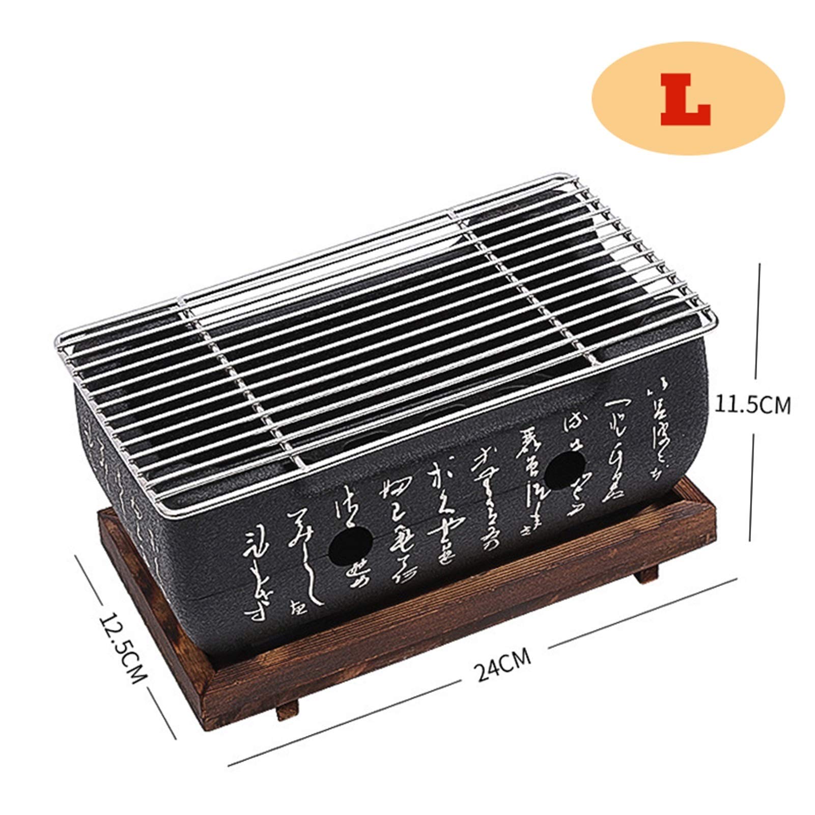 Barbecue Griglia a Carbone Mini tavolino-Top Griglia a Carbone griglia Portatile Grill Grill Grill Grill Grill Griglia con griglia a Rete Metallica e Base Utensile Barbecue Picnic